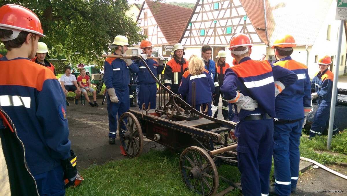 Berufsfeuerwehrtag in der Gemeinde Leinburg Juni 2016